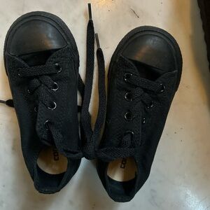 Converse Kids Black Sneakers